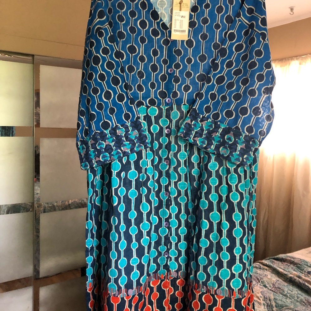 Brand New w/ tag Gudrun Sjoden Zazu Dress size Large Summer 2022 Collection